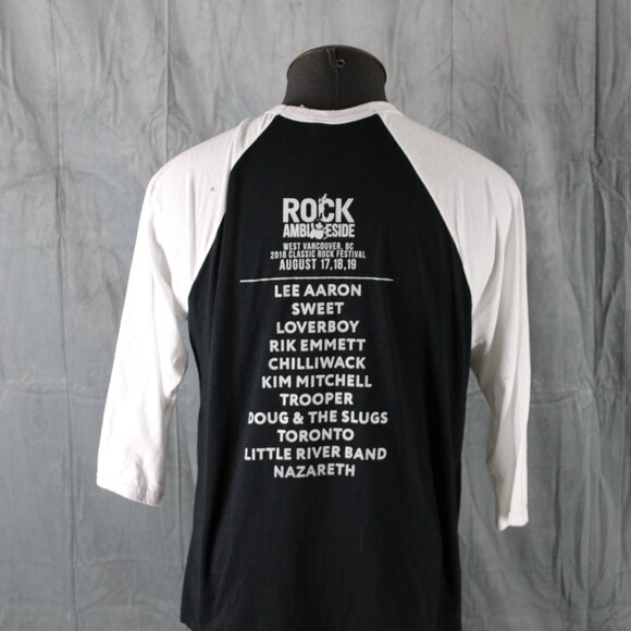 Music Festival Shirt - Classic Rock Ambleside 2018 - 3/4 Sleeve Men's XL - Picture 5 of 9